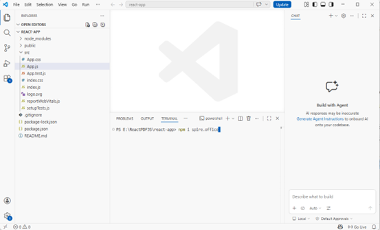 Donwload Spire.PDF for JavaScript via npm