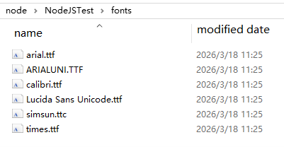 Add folders in Node.js project