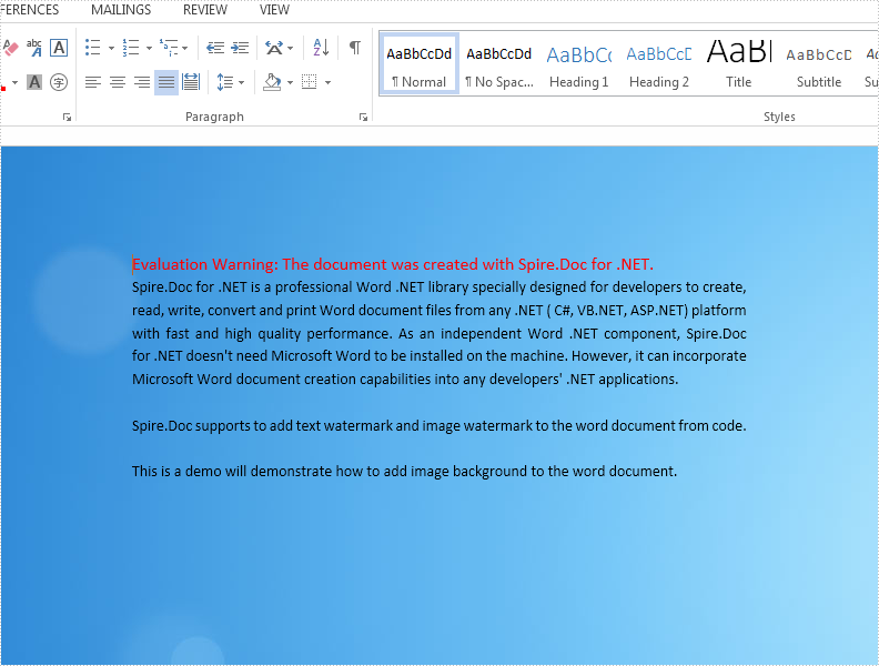 How To Add Background Picture In Word