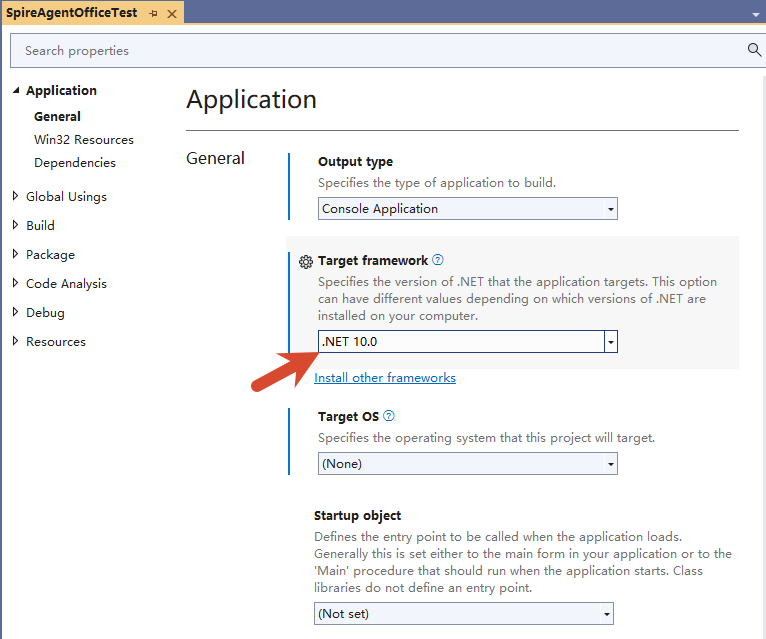 Create .NET 10 Project
