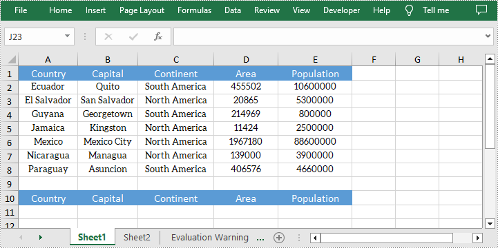 Java: Copy Cell Range in Excel