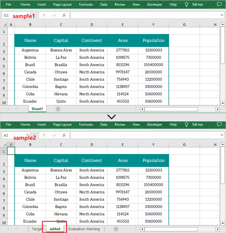 Java: Copy Worksheets in Excel