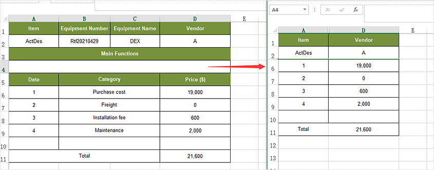 Java: Hide or Show Rows or Columns in Excel