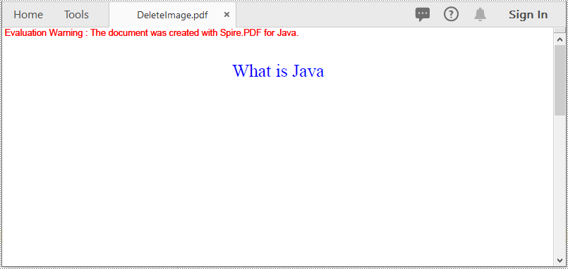 Java: Insert, Replace or Delete Images in PDF