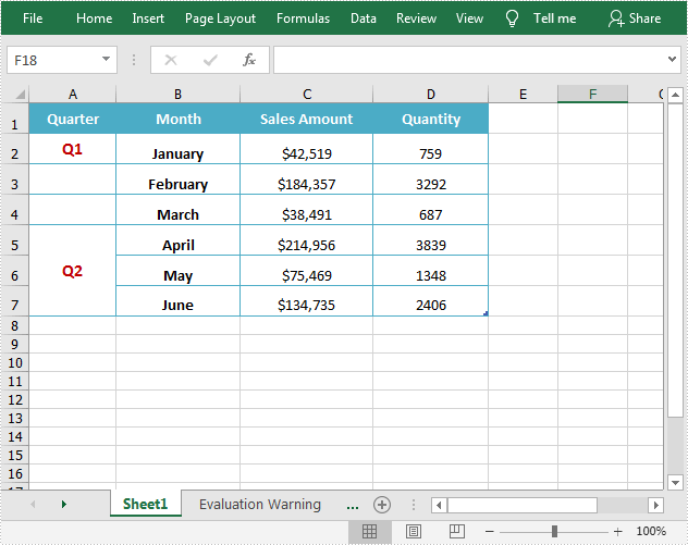 Java: Merge or Unmerge Cells in Excel