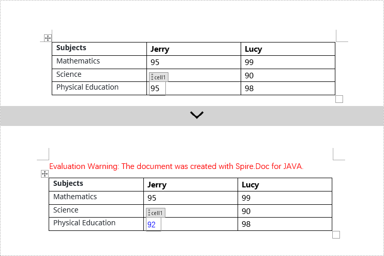 Java: Modify Content Controls in Word documents