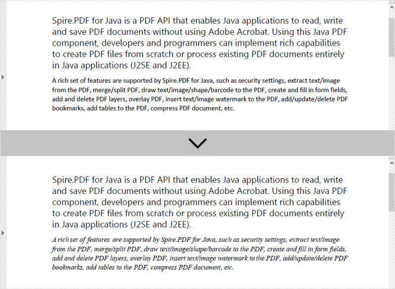 Java: Replace Fonts in a PDF Document