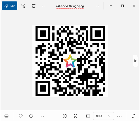Generate a QR code with logo using Java