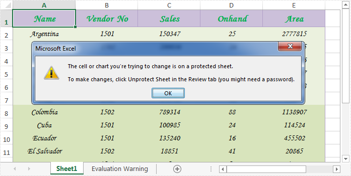 How to Lock or Unlock Excel Cells in WPF