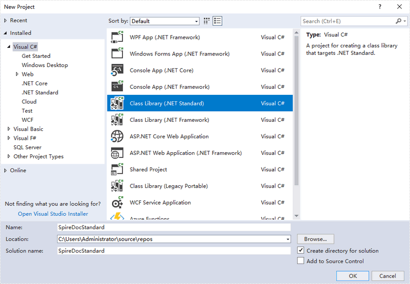 How to Mannually Add Spire.Doc as Dependency in a .NET Standard Library Project