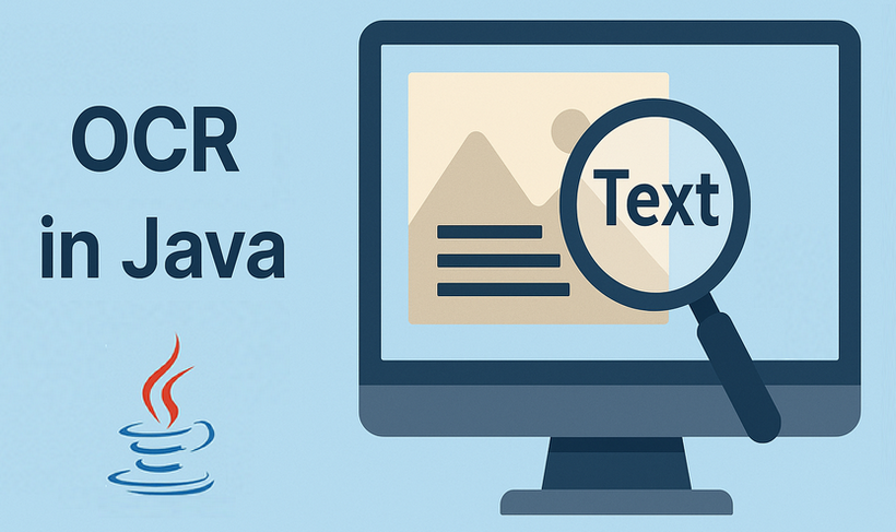 Visual guide of Java OCR Extract Text from Images