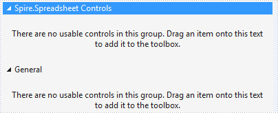 Add Spire.Spreadsheet Controls to Toolbox