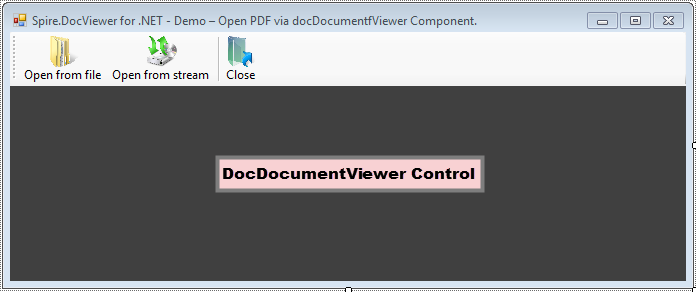 How to Open and Close Word Files using Spire.DocViewer