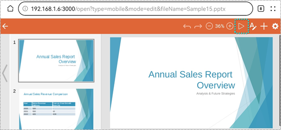 Present PowerPoint Slideshows Online in Browsers (PC & Mobile Phone)