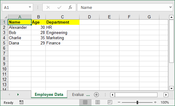 Write a 2D list to Excel using Python