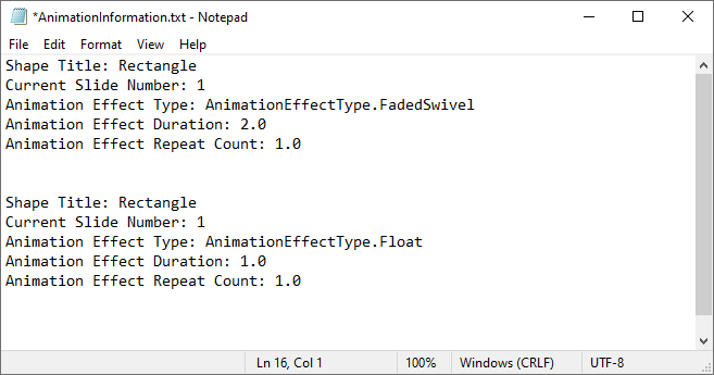 Python: Add or Extract Animations in PowerPoint