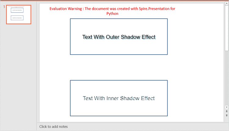 Python: Apply Shadow, Transparent, and 3D Effects to Text in PowerPoint