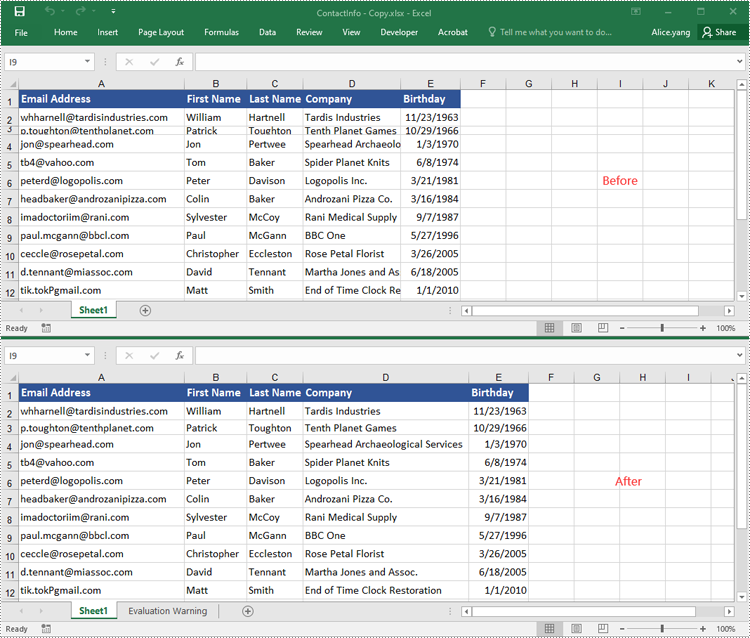 Python: AutoFit Rows and Columns in Excel