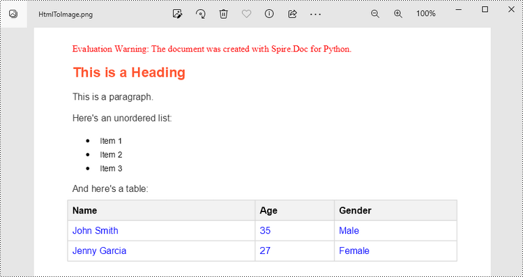 Python: Convert HTML to Image
