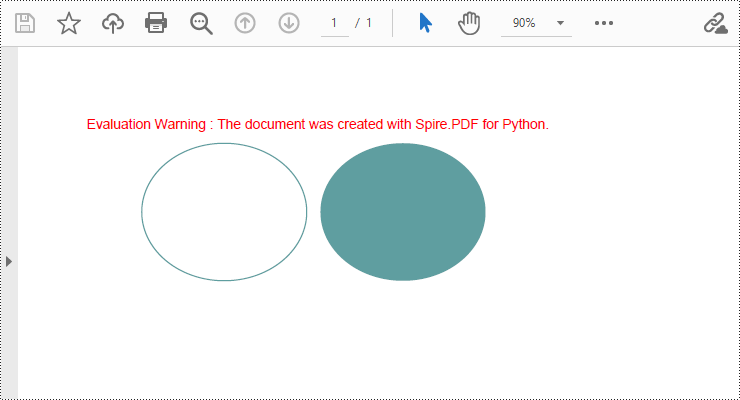 Python: Draw Shapes in PDF Documents