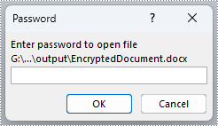 Python: Encrypt or Decrypt Word Documents