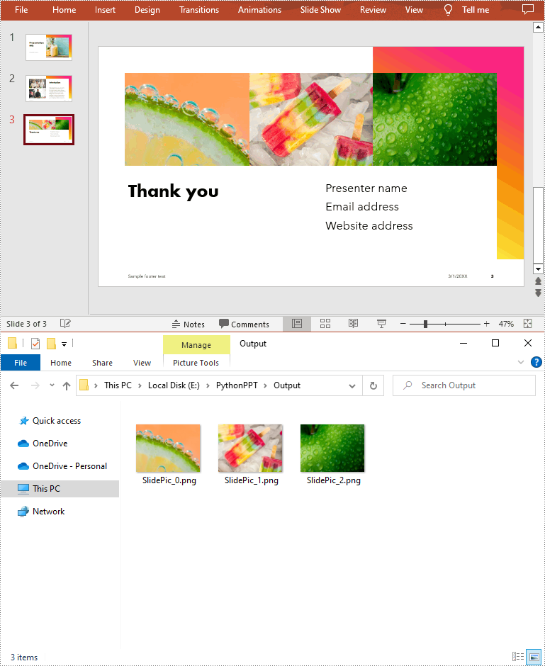 Python: Extract Images from PowerPoint Presentations