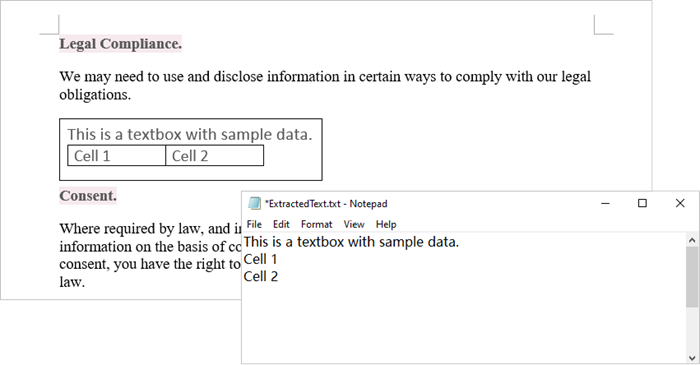 Python: Extract or Update Textboxes in a Word Document