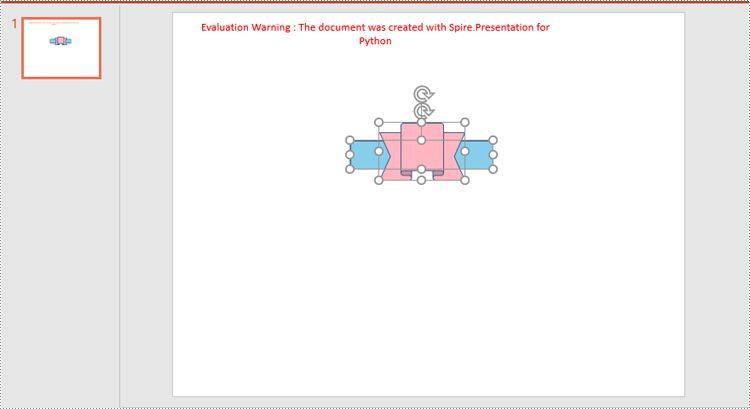 Python: Group or Ungroup Shapes in PowerPoint