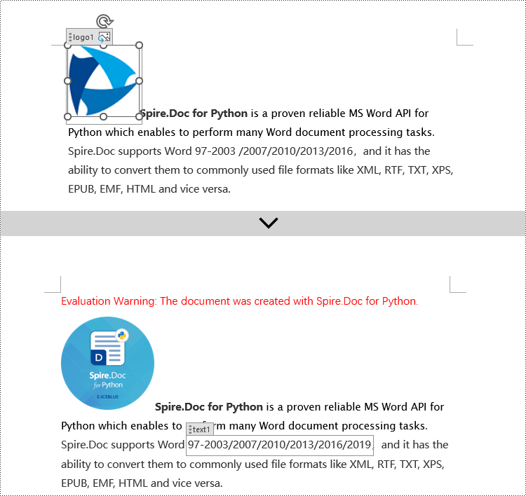 Python: Modify Content Controls in a Word Document 