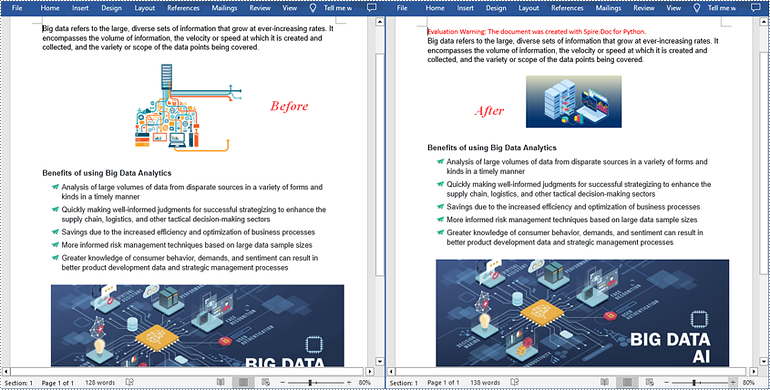 Python: Replace Images in Word