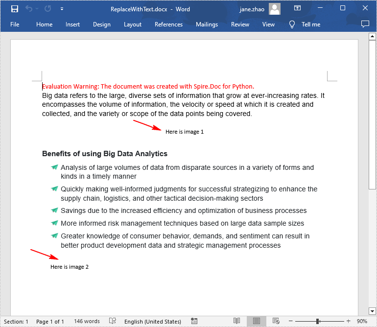 Python: Replace Images in Word