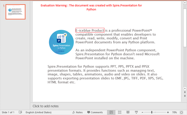 Python: Replace Text in PowerPoint Presentations