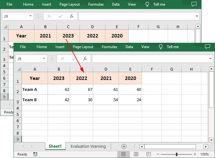 Python: Sort Data in Excel