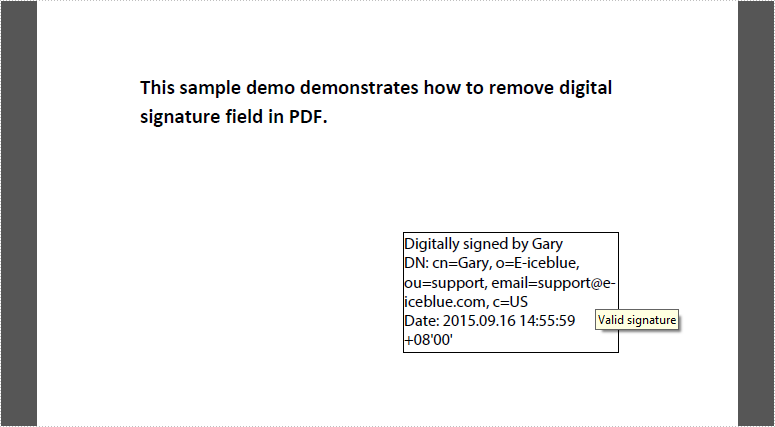 remove pdf signature restriction