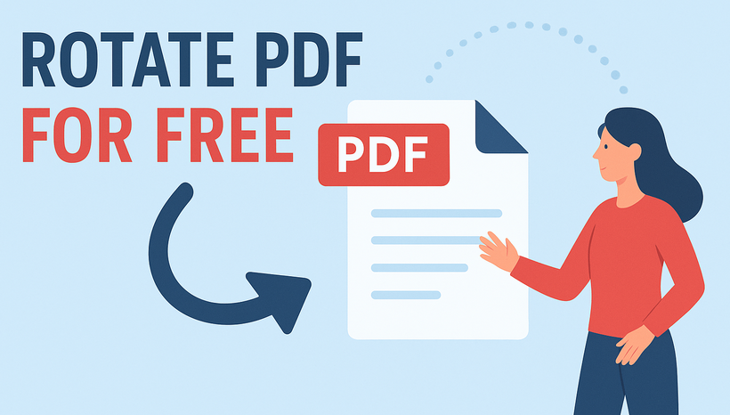 Rotate PDF files using the best free tools