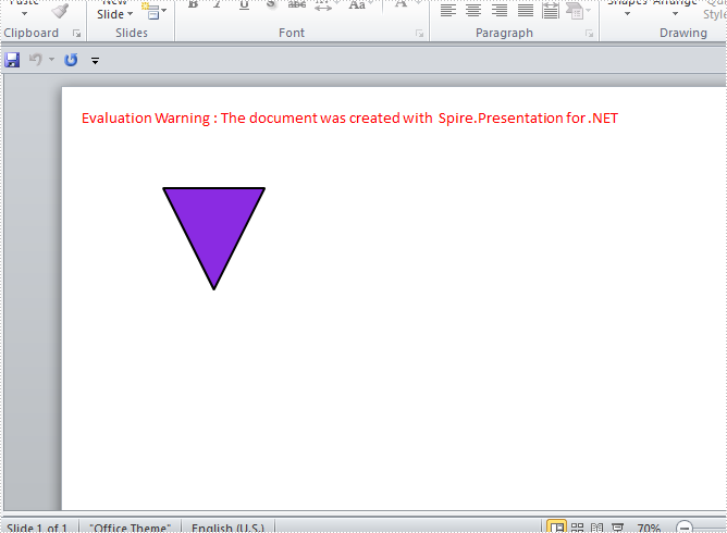 Rotate Shapes on PowerPoint Slide with .NET