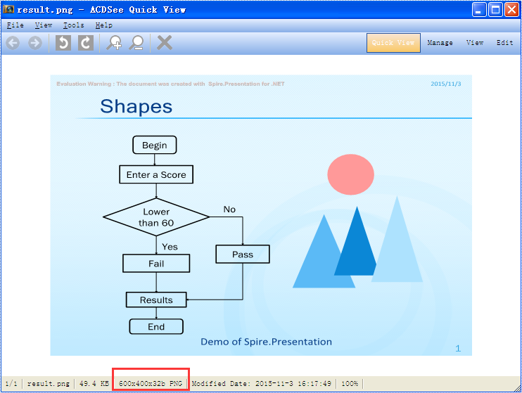 Save a PowerPoint Slide as Image with Specified Size