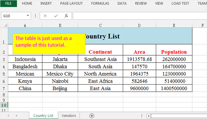 Set Font and Background Color for Excel Textbox in Java