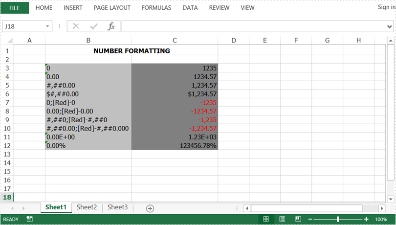 Set Number Format in Excel in Java