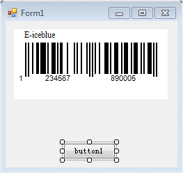 How to Set TopText of Barcode in WinForm