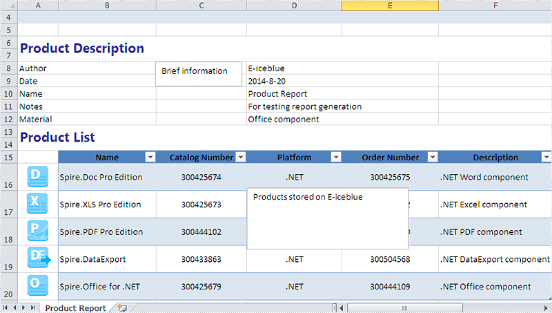 How to set the font and background for TextBox in Excel Chart