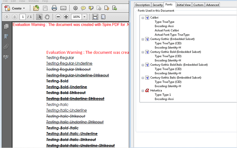 How to embed uninstalled fonts by font document when convert word to PDF