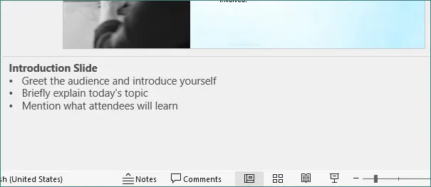 Add Notes inside Notes Pane