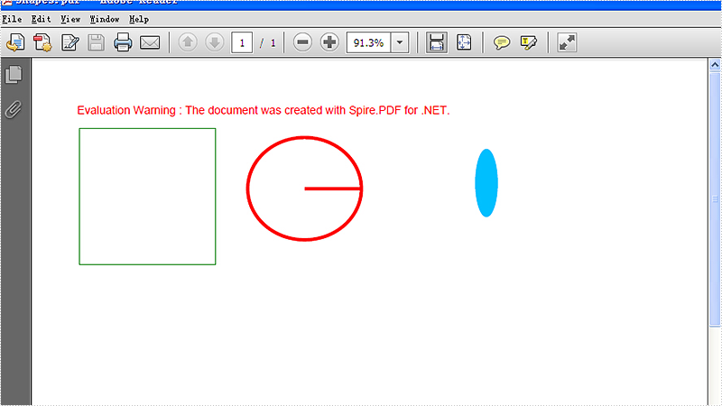 How to add shapes to PDF on WPF applications