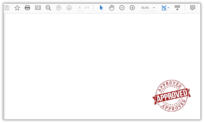 A PDF document with an image stamp in the bottom-right corner