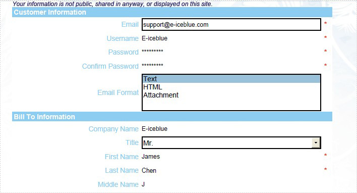 after fill form fields