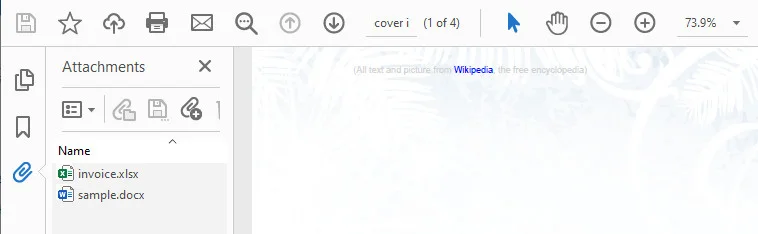 Attach Files to a PDF Using Free Spire.PDF