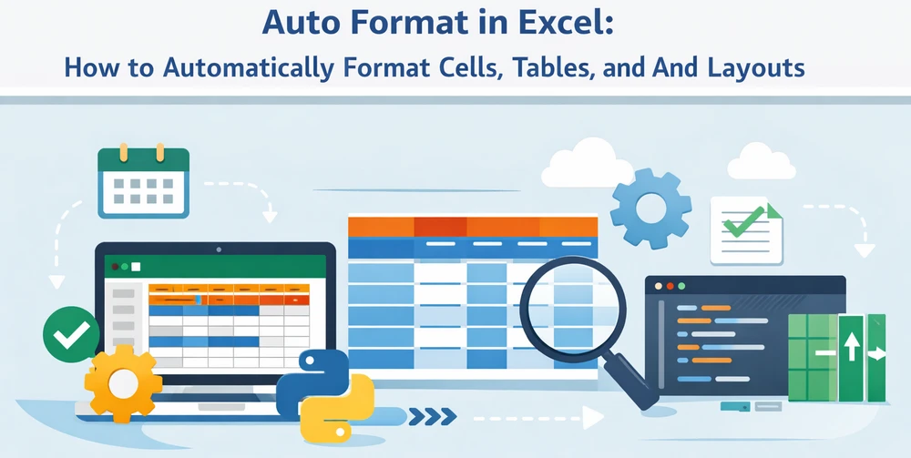 Tutorial on How to Auto Format Excel Workbooks