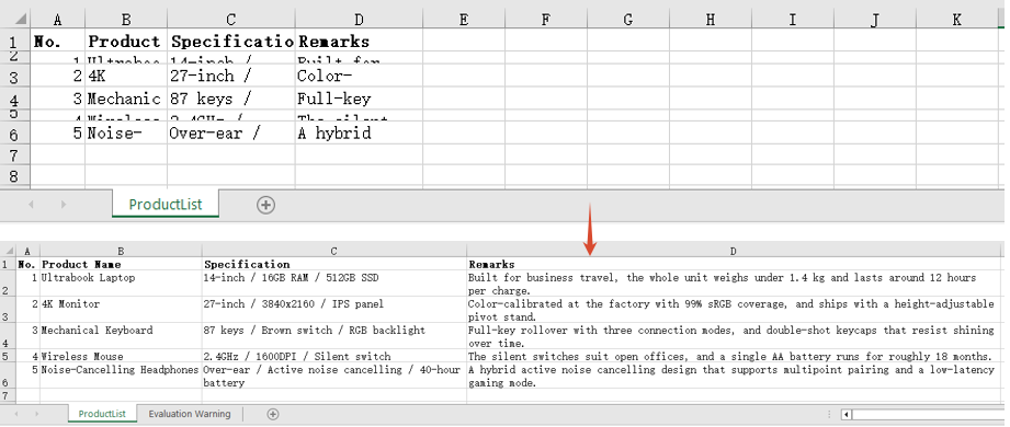 Autofit multiple row heights and multiple column widths