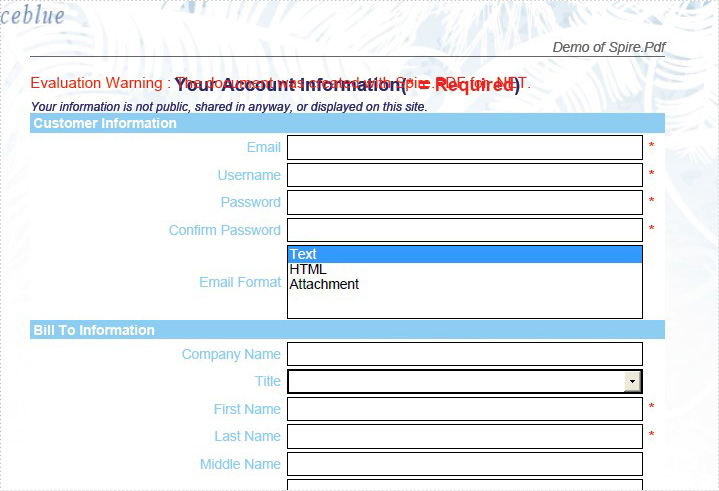 before fill form fields